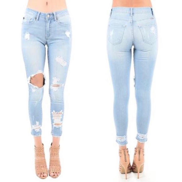 KanCan Estilo distressed jeans - Picture 1 of 10